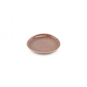 Bord plat diam. 12cm. red Perla Chic