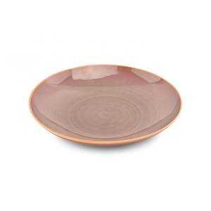 WIE DIAM. 30 cm. HG T. 5,5CM. ROTER PERLA-SCHICK