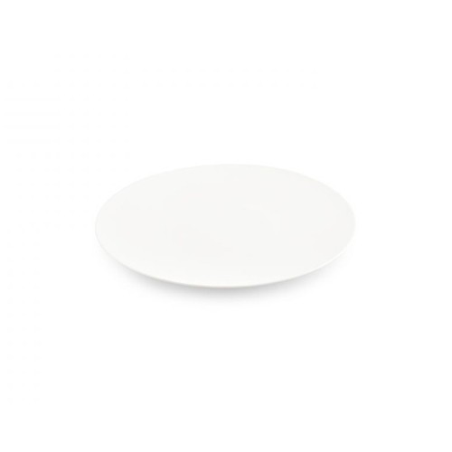 PLATE FLAT DIAM 28CM. WHITE LINA CHIC
