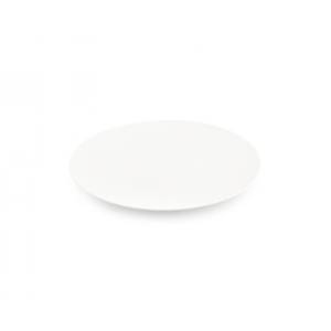 PLATE FLAT DIAM 28CM. WHITE LINA CHIC