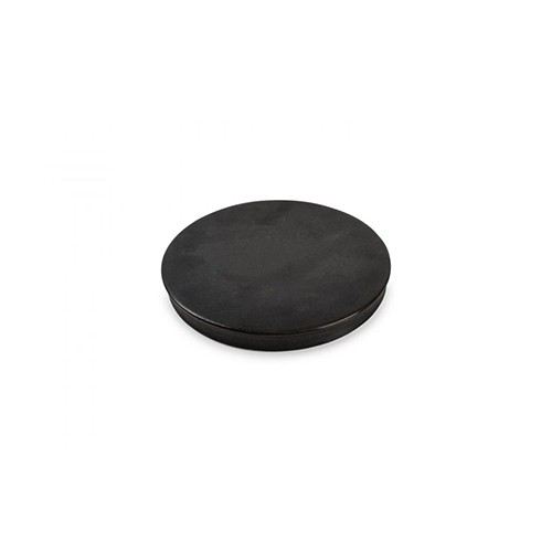 SERVING PLATE SIZE. 21.5X2CM BLACK ROCHE CHIC
