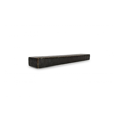 Serveerbord afm. 30.5x6cm. hgt 3cm Black Roche Chic