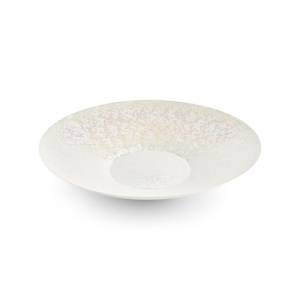 Serveerbord diam. 33.5cm. White Lustre Chic