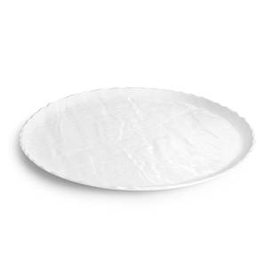 Serveerschaal diam. 40cm. hgt. 2cm. Livelli White Chic