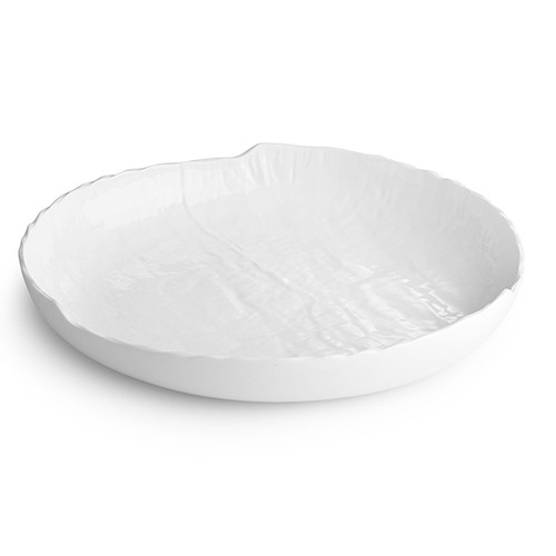 Serveerschaal diam. 40cm. hgt. 6,5cm. Livelli White Chic