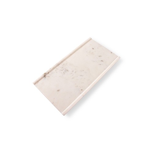 Serveerschaal afm. 35x18cm. hgt 2cm. Pura White Chic