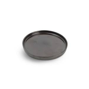 Bord plat diam. 20cm. Verso Black Chic