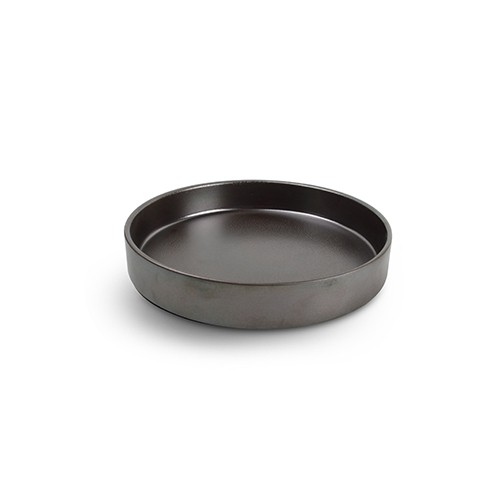 PLAQUE PROFONDE DIAM. 24CM. VERSO NOIR CHIC