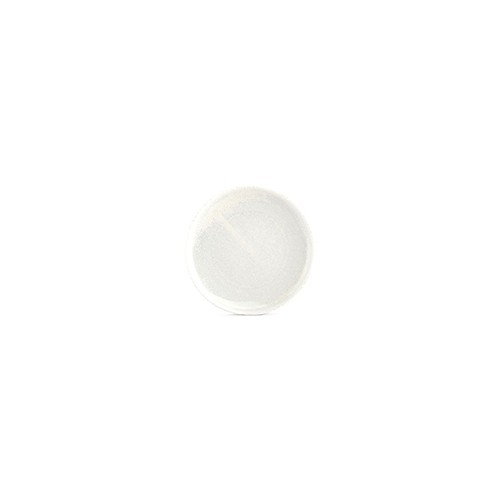 PLAQUE PLATE DIAM. 16CM. FILO BLANC F2D