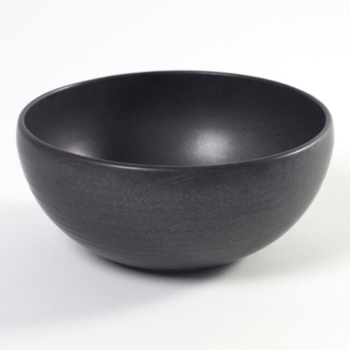 SERVING BOWL L DIAM. 20CM. HGT. 9CM. COLOR BLACK PURE BY PASCALE NAESSENS SERAX