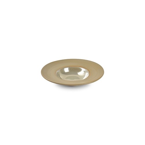 PLATE DEEP DIAM. 20CM. OSTRA PEARL BEIGE CHIC