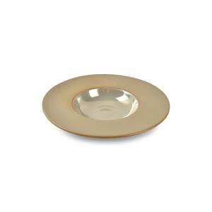 Bord diep diam. 28cm. Ostra Pearl Beige Chic