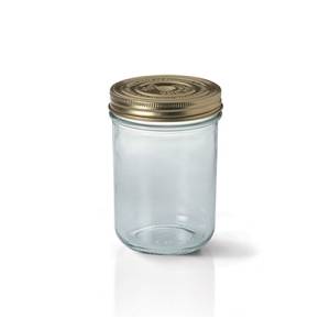 EINWECKGLAS INHALT 750 ml. RUND (SET MIT 6 STÜCK)