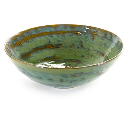 Slakom m diam. 28,5cm. hgt. 10,5cm. kleur zeegroen Pure by Pascale Naessens Serax