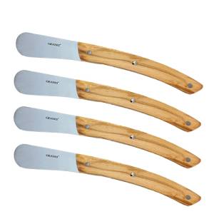 BUTTER KNIFE 4-PIECE GRADESº BY JORIS BIJDENDIJK STAINLESS STEEL 18/0