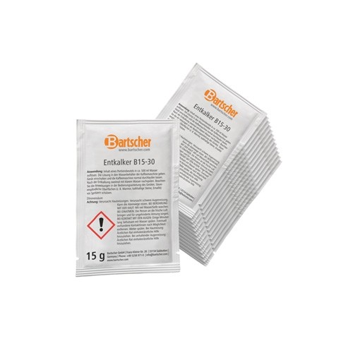 DESCALER B15-30 BOX OF 30 PIECES BARTSCHER