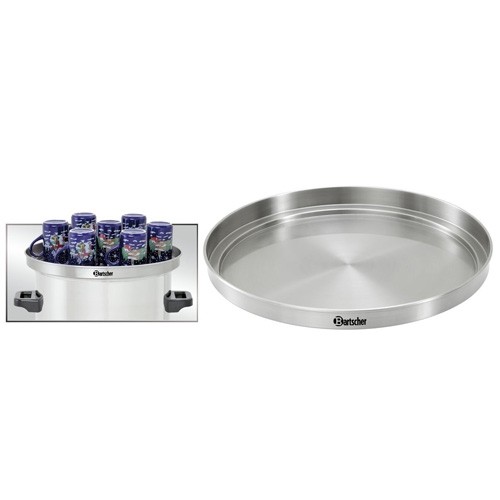 Warmhaltedeckel für Glühweinpfanne, Heißwasserpfanne, Inhalt 25 Liter. UND 30LTR. BARTSCHER