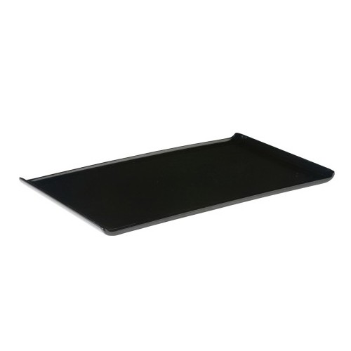 Buffetschaal gn 1/1 zonder rand melamine kleur zwart