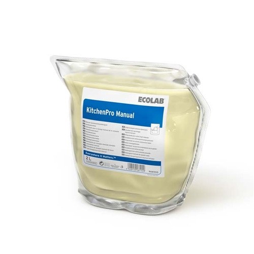 DISHWASHING-UP LIQUID KITCHENPRO MANUEL 2X2LTR. ECOLAB