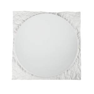 Bord Terra afm. 26x26cm. kleur wit Nova