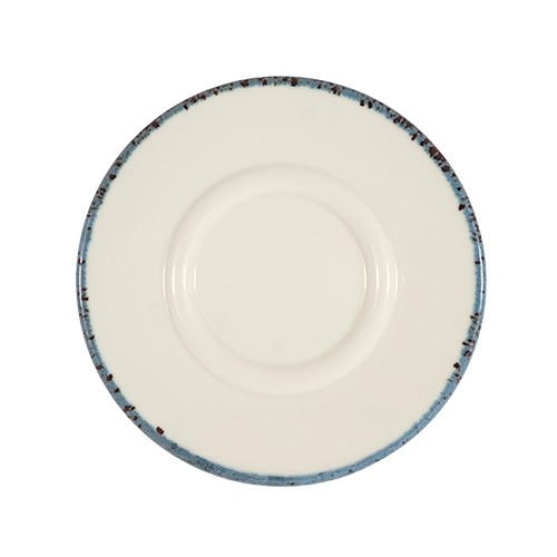 SOUCOUPE À CAFÉ 2,5 DIAM. 15CM. OCÉAN. Crème Color Peaceful Nova