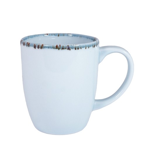 Kaffeetasse Zürich mit Deckel, 18 cl, Farbe Peaceful Blue Nova