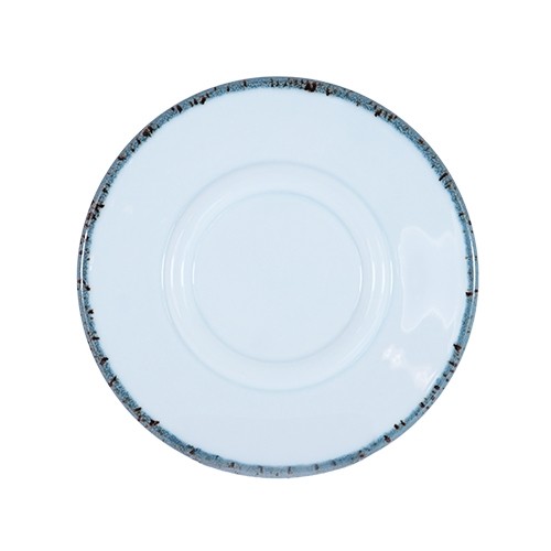 COFFEE SAUCER 2.5 DIAM. 15CM. OCEAN. COLOR PEACEFUL BLUE NOVA