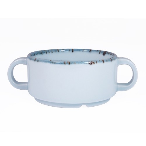 Tasse à soupe 2 épis, contenance 22 cl, couleur bleu paisible Nova