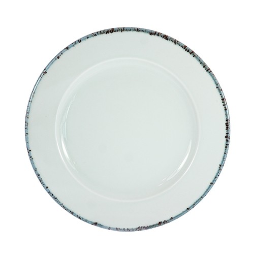 PLATTE FLACH DIAM. 24,5 cm. Ozeanfarbe Friedliches Grün Nova