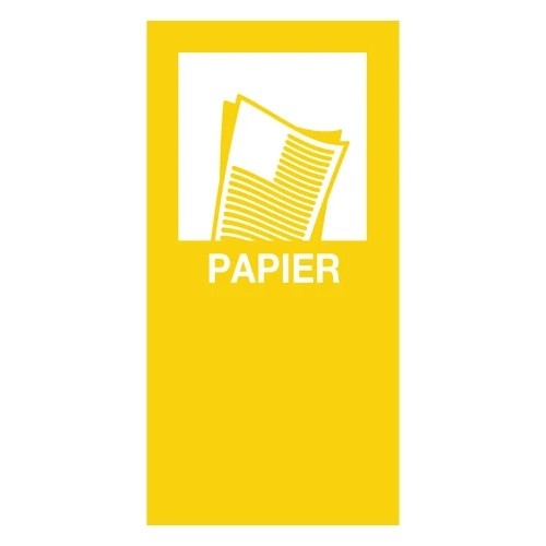 TAILLE AUTOCOLLANT MAGNÉTIQUE. 90X180MM. PAPIER ÊTRE