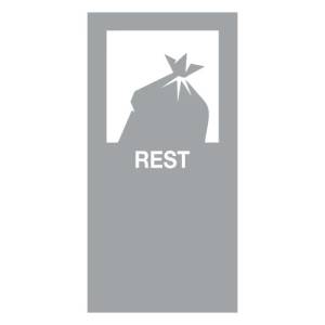 MAGNETIC STICKER DIM. 90X180MM. REST BE