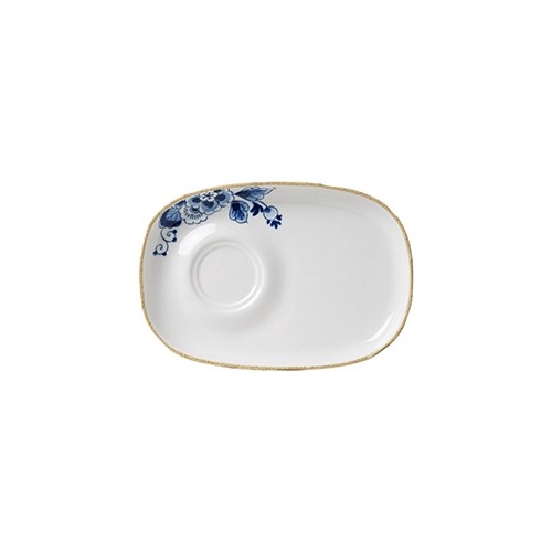 PLATEAU DISH DIAM. 20CM. BLUE BLOSSOM HEINEN DELFT BLUE
