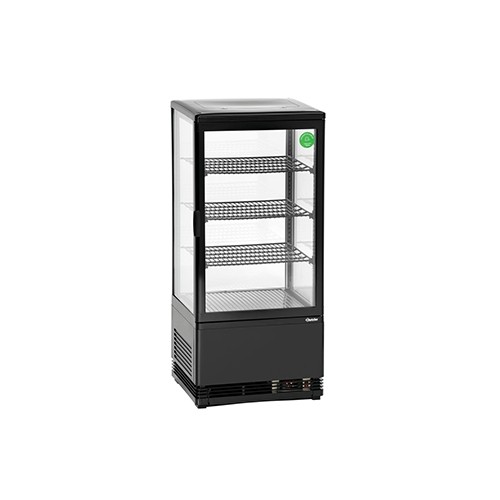 MIMI REFRIGERATED DISPLAY CASE 78L BLACK BARTSCHER