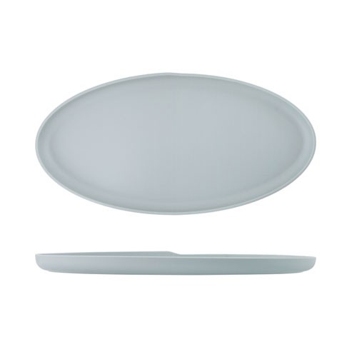 DISH OVAL COPENHAGEN SIZE 55X27,5CM. LAYER MELAMINE COLOR JADE