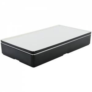 Organizer CUBE set nr. 20 afm. 31,7x17,5x5,5cm. kleur zwart melamine