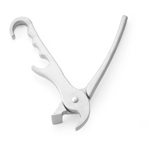 PINCE À POT ALUMINIUM 200MM. POUR PIZZA EN BOÎTE