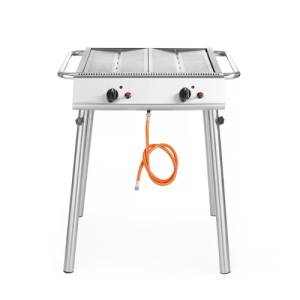GAS GRILL XANTOS STAINLESS STEEL 9.5KW HENDI