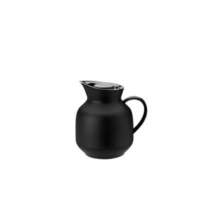 INSULATING JAR CONTENT. 1LTR. SOFT BLACK AMPHORA STELTON