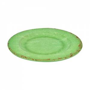 BOWL MELAMINE DIAM. 23CM./HGT. 1.7CM. COLOR CASABLANCA GREEN DALEBROOK