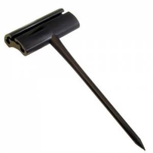 Prijskaarthouders afm. 65mm. zwart nylon set à 10 stuks Dalebrook