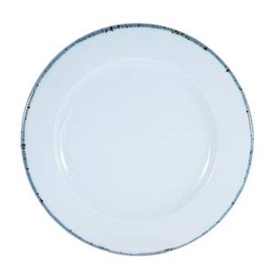 Bord plat diam. 27cm. Ocean kleur Peaceful Blue Nova