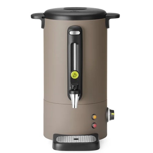 Kaffeemaschine / Wasserkocher für Heißgetränke, Inhalt: 9 l, Taupe, Unikat, Hendi