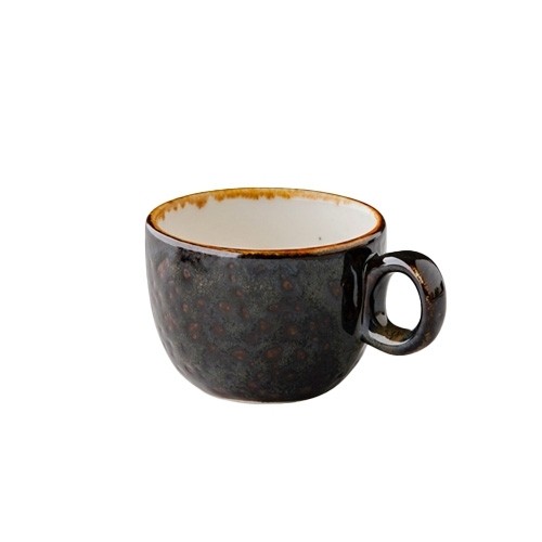 CAPPUCCINO-TASSE, GRÖSSE 20 CL. JERSEY BRAUN Q AUTHENTIC