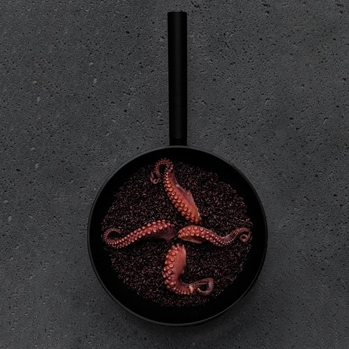 WOK DIAM. 28CM. CÉRAMIQUE ALUMINIUM RECYCLÉ PEIGNE ALU-Y