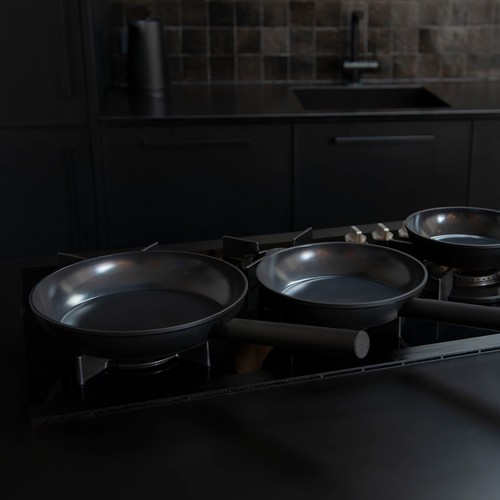 Koekenpan diam. 24cm. keramisch gerecycled aluminium ALU-Y Combekk