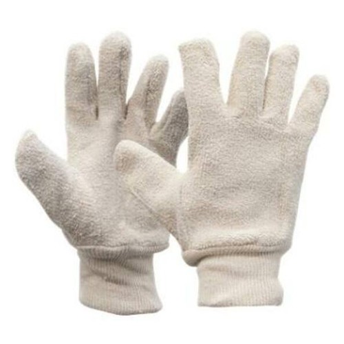Paire de gants de cuisine en tissu éponge résistants à la chaleur