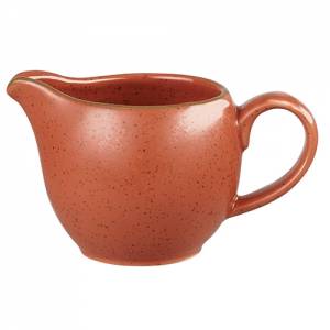 Melkkannetje inh. 11,4cl. kleur Spiced Orange Churchill Stonecast