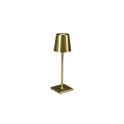 LAMPE SEATTLE DURCHM. 7CM. HG T. 24CM. GOLD
