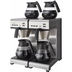 MATIC TWIN KAFFEEMASCHINE, ABMESSUNGEN 40,4X40,6X44,6CM, FARBE: EDELSTAHL/SCHWARZ, 400V/4280W, BRAVILOR