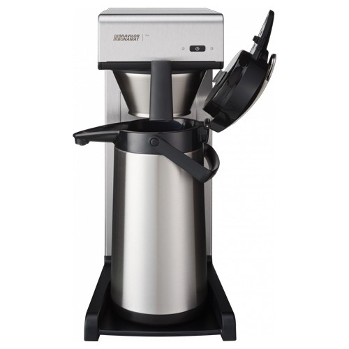 Kaffeemaschine Typ TH10, Maße 23,5 x 40,6 x 54,5 cm, Farbe Edelstahl/Schwarz, 230 V – 2310 W, Bravilor